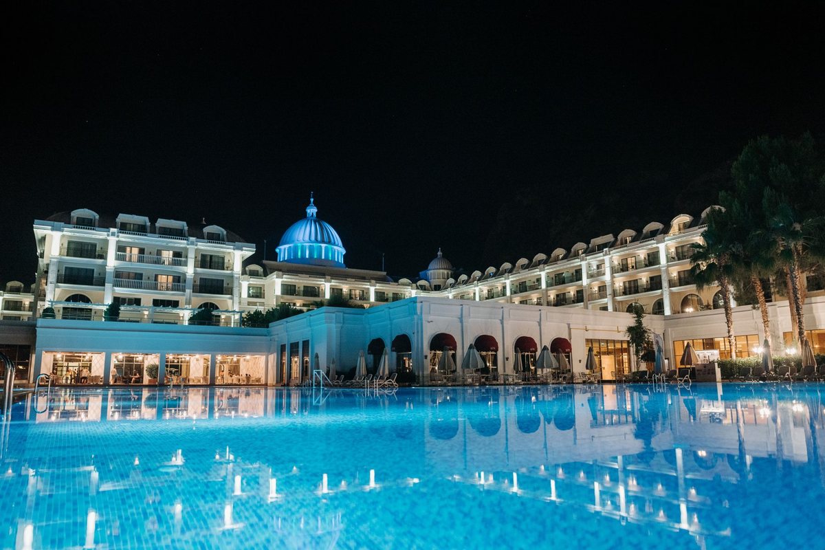 Indoor hotel pool