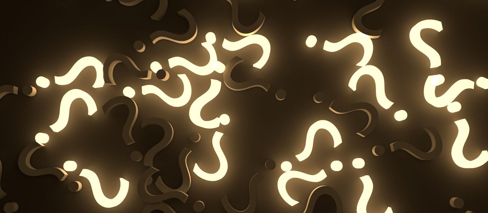 A question mark sign